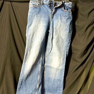 EUC Relaxed straight, blue jeans by cat and Jack